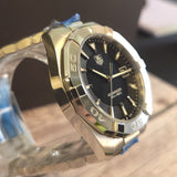 TAG Heuer Aquaracer Watch WAY1110.BA0928 41mm Date ALL S.S. - Brand-New B/Papers