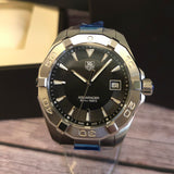 TAG Heuer Aquaracer Watch WAY1110.BA0928 41mm Date ALL S.S. - Brand-New B/Papers