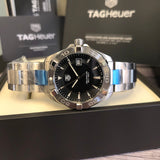 TAG Heuer Aquaracer Watch WAY1110.BA0928 41mm Date ALL S.S. - Brand-New B/Papers