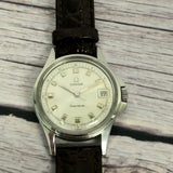 1968 Omega Geneve Watch 136.015 Cal. 613 Date 35mm S.S. Wristwatch