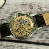 1968 Omega Geneve Watch 136.015 Cal. 613 Date 35mm S.S. Wristwatch