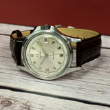 1968 Omega Geneve Watch 136.015 Cal. 613 Date 35mm S.S. Wristwatch