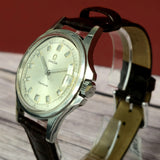 1968 Omega Geneve Watch 136.015 Cal. 613 Date 35mm S.S. Wristwatch