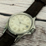 1968 Omega Geneve Watch 136.015 Cal. 613 Date 35mm S.S. Wristwatch