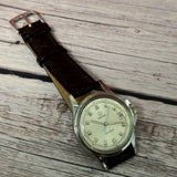 1968 Omega Geneve Watch 136.015 Cal. 613 Date 35mm S.S. Wristwatch