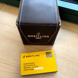 Breitling Superocean Automatic 46 Watch A17378 Chronometer Blue Dial - Box & Papers!