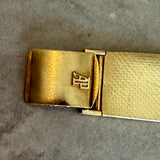 1974 Audemars Piguet 18K Gold Dress Watch Black Dial & Diamond-Set Hands Cal. 2003/1 Ultra Thin