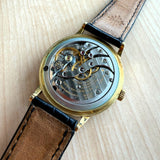 Circa 1960 Patek Philippe Calatrava 18K Gold Watch Ref. 3410 Cal. 27-AM400 35mm Amagnetic - Original Box, Strap & Buckle