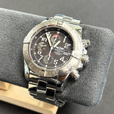 Breitling Avenger Skyland Automatic Chronograph Watch A13380 Date Chronometer 44mm ALL S.S.
