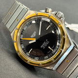 Vintage Heuer Regatta 134.505 Automatic Watch Yacht Timer 40mm S.S. Original Bracelet