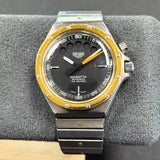 Vintage Heuer Regatta 134.505 Automatic Watch Yacht Timer 40mm S.S. Original Bracelet