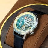 Accutron Spaceview 314 26A213 Tuning Fork Watch 39mm Titanium - ALL Original 2-Box & Papers