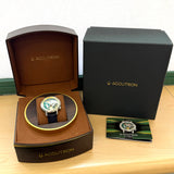 Accutron Spaceview 314 26A213 Tuning Fork Watch 39mm Titanium - ALL Original 2-Box & Papers