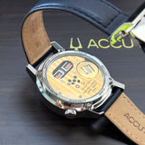 Accutron Spaceview 314 26A213 Tuning Fork Watch 39mm Titanium - ALL Original 2-Box & Papers