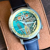 Accutron Spaceview 314 26A213 Tuning Fork Watch 39mm Titanium - ALL Original 2-Box & Papers