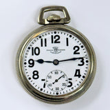 1960 Ball Official Railroad Standard Pocket Watch 16s Swiss Cal. 435C 21 Jewels ADJ. Openface 16s