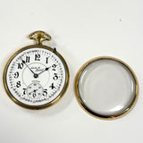 1921 Illinois "Santa Fe Special" Pocket Watch 16s Grade 806 21 Jewels ADJ. Openface GF
