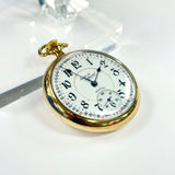 1921 Illinois "Santa Fe Special" Pocket Watch 16s Grade 806 21 Jewels ADJ. Openface GF