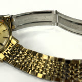 1968 Omega Seamaster De Ville Automatic Watch LL6066 34mm 14K Gold Bezel & S.S. Back