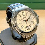 Piaget Polo Fortyfive Automatic Watch P10605 Date 45mm Titanium S.S. - Cal. 800P 25 Jewels