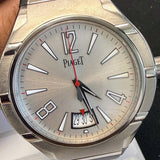 Piaget Polo Fortyfive Automatic Watch P10605 Date 45mm Titanium S.S. - Cal. 800P 25 Jewels