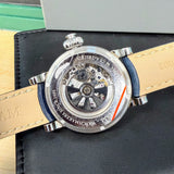 Graham Fortress Monopusher Chronograph Automatic Limited Edition Watch 2FOAS.U01A Blue Date 47mm 2-Box & Papers