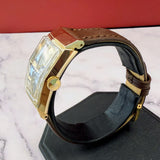 1948 Gruen Curvex Precision Watch Style 602 Cal. 370 17J 22x39mm Swiss 14K Gold