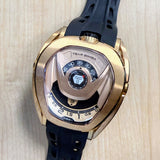 TSAR BOMBA Reactor-TB8213 Automatic Watch Golden Black 44mm - ALL Original 2-Box