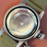 Circa 1942 Elgin UDT Diver Canteen WWII Watch Military U.S.N. Wristwatch