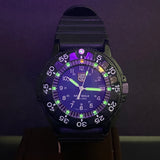 Vintage LUMINOX Navy Seals Watch 200m/660ft Blue Dial Date Indicator Wristwatch
