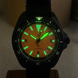 NOS 1980s MWC MIL DIVER Automatic Watch British Military Issue 0555/6645-02 ETA 2824-2 25 Jewels