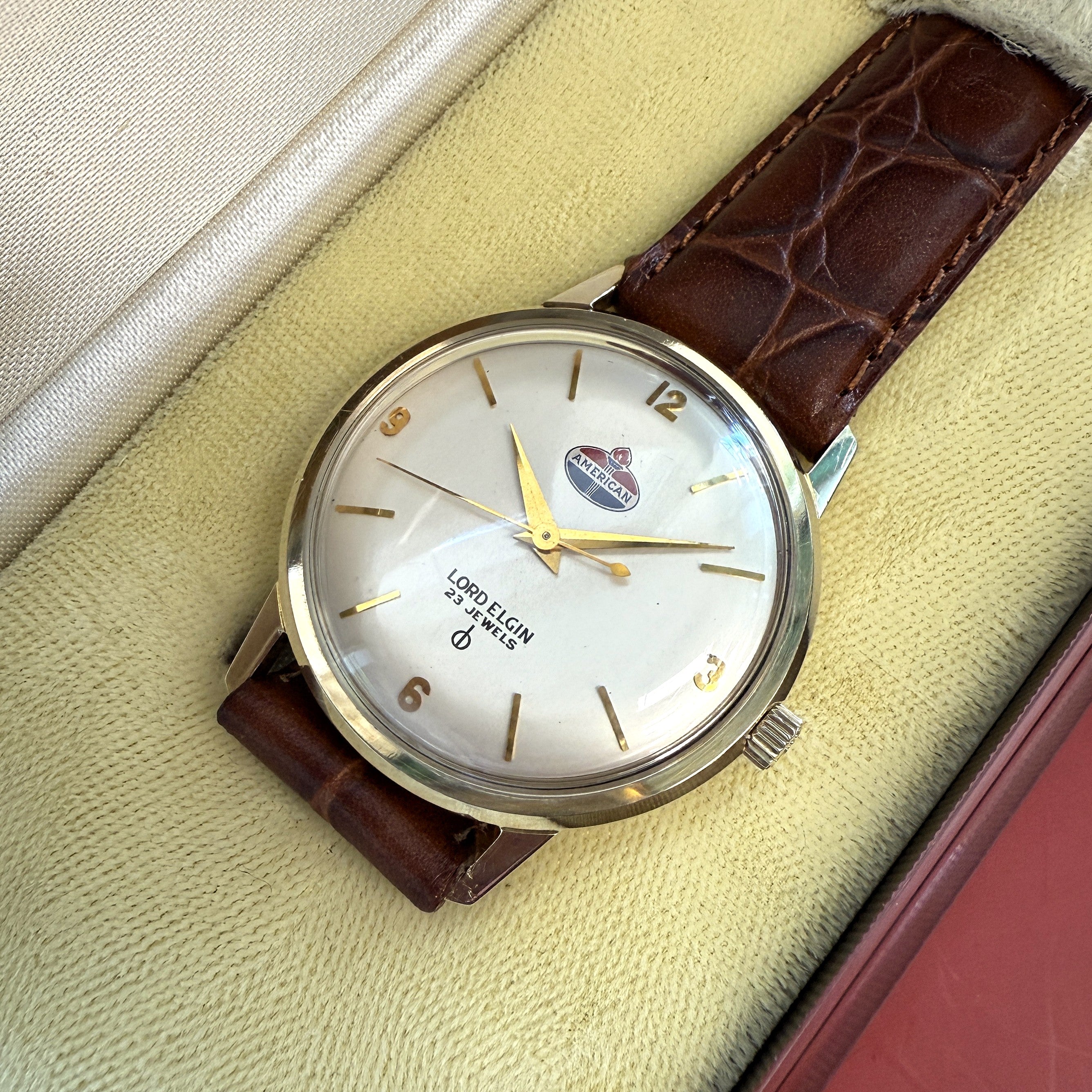 1960s LORD ELGIN 10K Gold Watch 23 Jewels 1960s LORD ELGIN 10K Gold Watch 23 Jewels