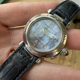 Vintage Cartier Pasha Automatic Watch 1030 1 35mm Original Bracelet