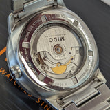 Mido Commander Big Date exhibition caseback Caliber 80 movement