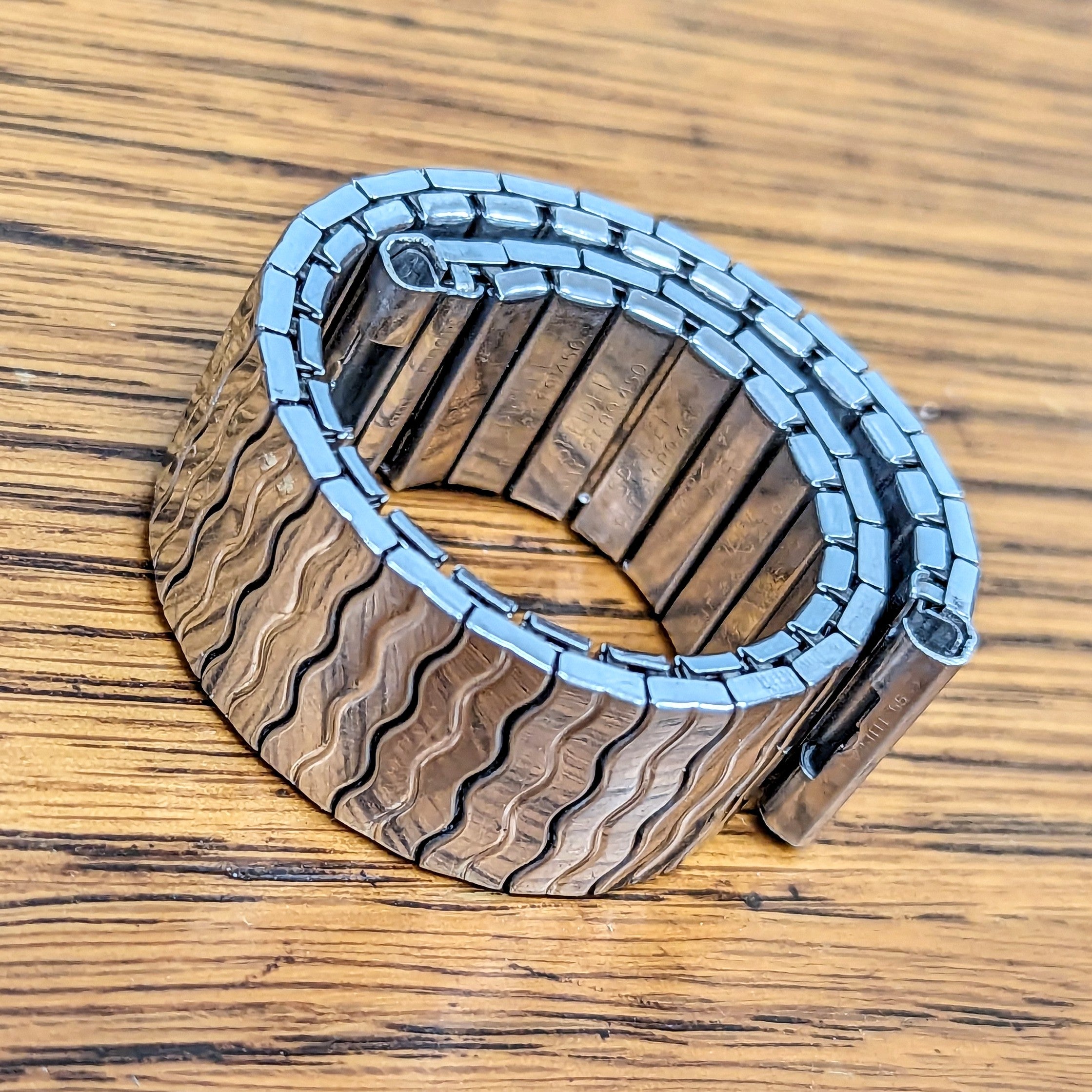 Bracelet bracelet de montre homme vintage allemand SS Expandro en brique 5 Bracelet bracelet de montre homme vintage allemand SS Expandro en brique 5