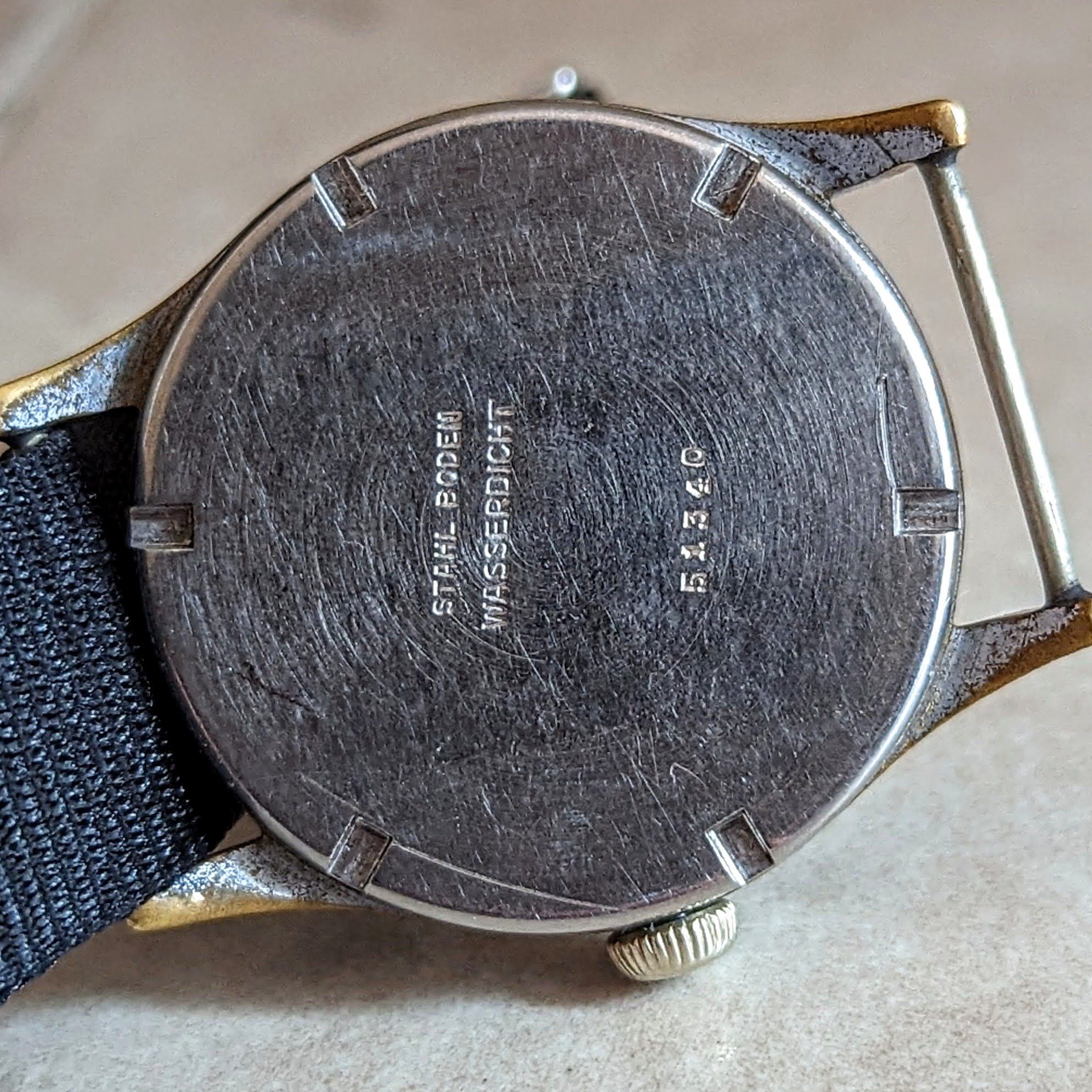 Vintage Rare SYNTAKT Wrist Watch BODEN EDELSTAHL 1930s | eBay