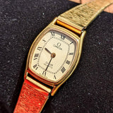 Ladies OMEGA DeVille Dress Wristwatch Ref. 591.0135 Cal. 1387 Vintage Quartz Watch