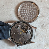 1942 ETERNA WWII Military Jumbo Wristwatch 15 Jewels Cal. 852 Swiss Vintage Watch