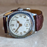 1928 ELGIN Art Deco Wristwatch Grade 464 Cushion Case  15 Jewels U.S.A. Made Watch