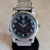 1970 Custom OMEGA W.W.W. Wristwatch British MoD Military Style Watch