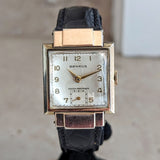 1940s BENRUS Shockabsorber Watch Model AR 1 17 Jewels Swiss Made Wristwatch