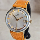 1966 HAMILTON Dateline S-675 Calendar Watch Cal. 62 (ETA 2406) Swiss Vintage Wristwatch