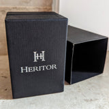 HERITOR Automatic Wristwatch Cal. H35 24 Jewels Display Back Watch - IN BOX!