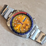 1974 SEIKO Pogue Chronograph Automatic Watch Ref. 6139-6002 Day/Date Wristwatch