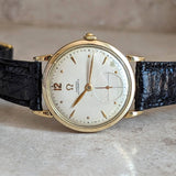 1944 OMEGA Bumper Automatic Wristwatch 18K Solid Gold Cal. 30-10RA Vintage Watch