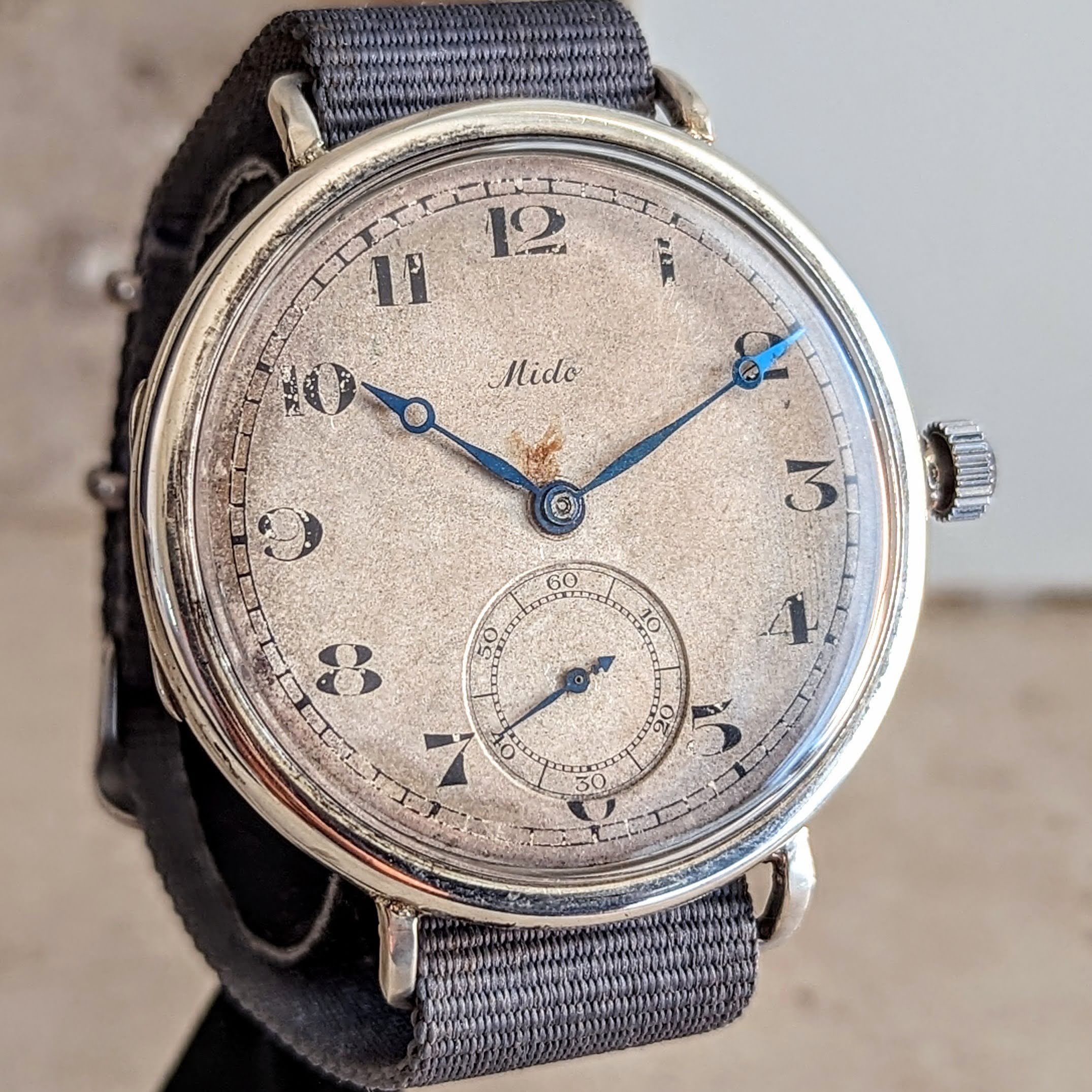 LYCEUM Vintage C. 1930s Men's Stainless Steel Rectangular Watch