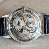 1950s HEUER Bumper Automatic Triple Calendar Wristwatch Ref. 1806 17 Jewels Vintage Watch