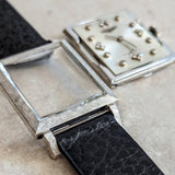 1960 LONGINES Wristwatch 14K White Gold - Diamond Dial 17 Jewels Cal. 370 Watch