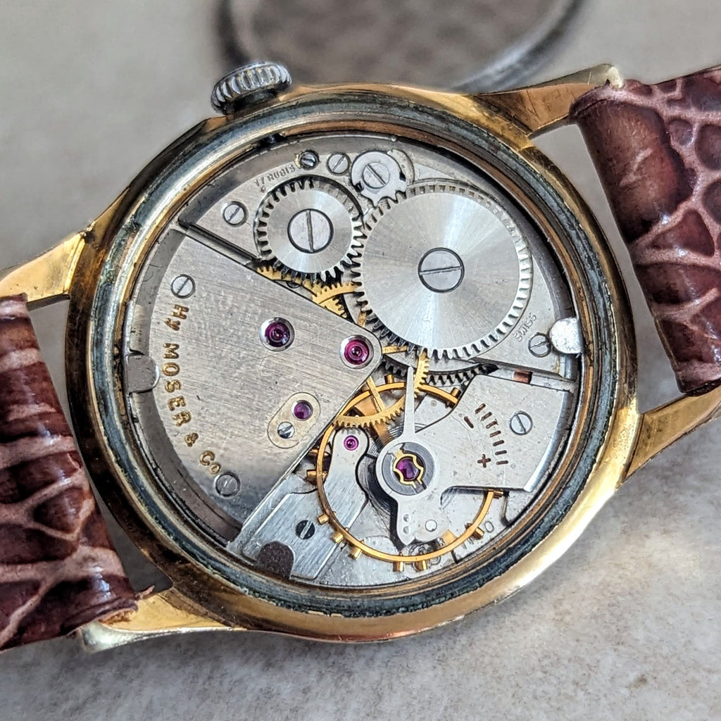 Shop H. MOSER & Cie. Watch 17 Rubis Cal | Swiss Vintage Watch – SECOND ...