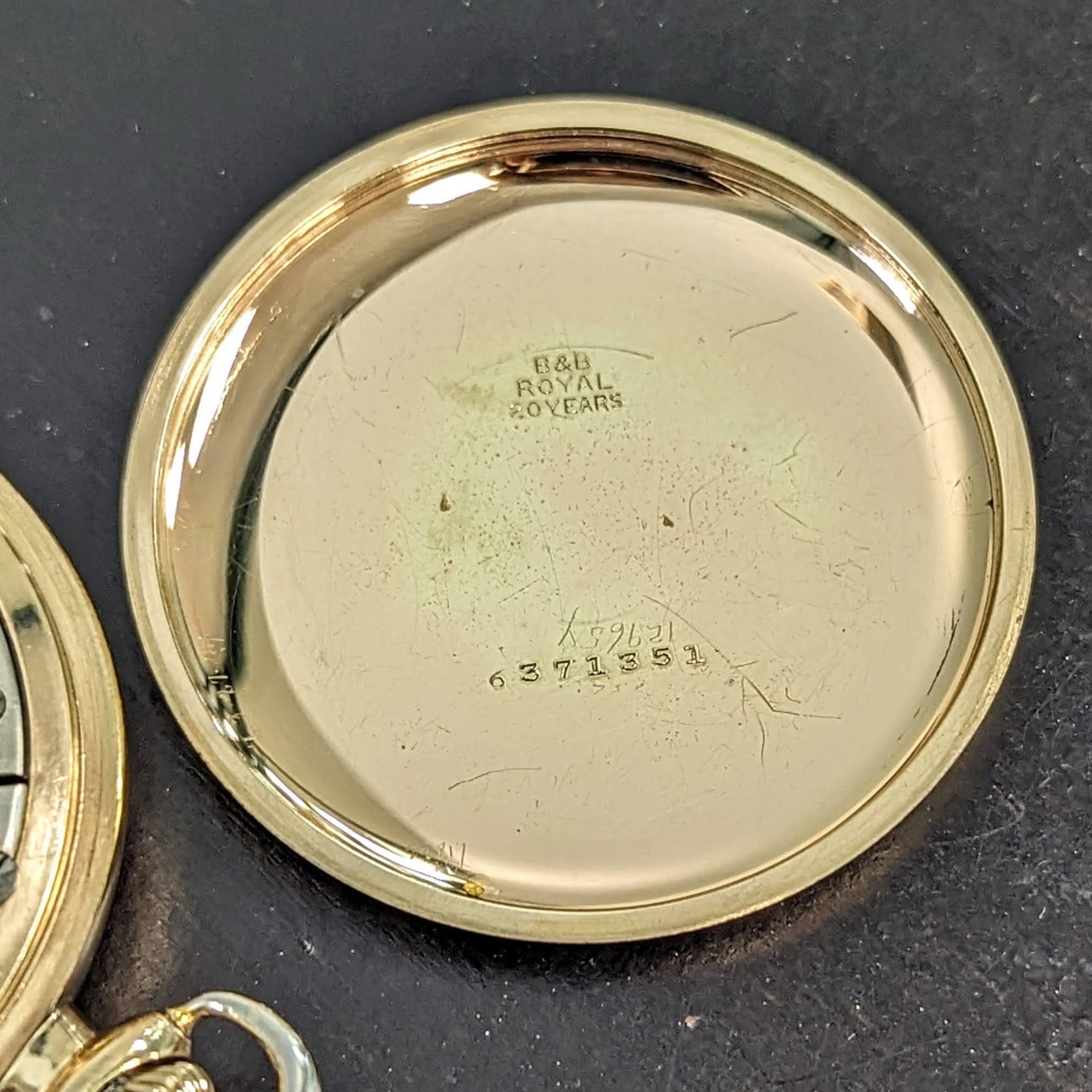 1926 ELGIN Elgin Raymond Pocket Watch 16s 21 Jewels Grade 472 ADJ Vintage USA Made